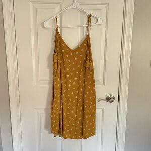 Yellow Shift Dress